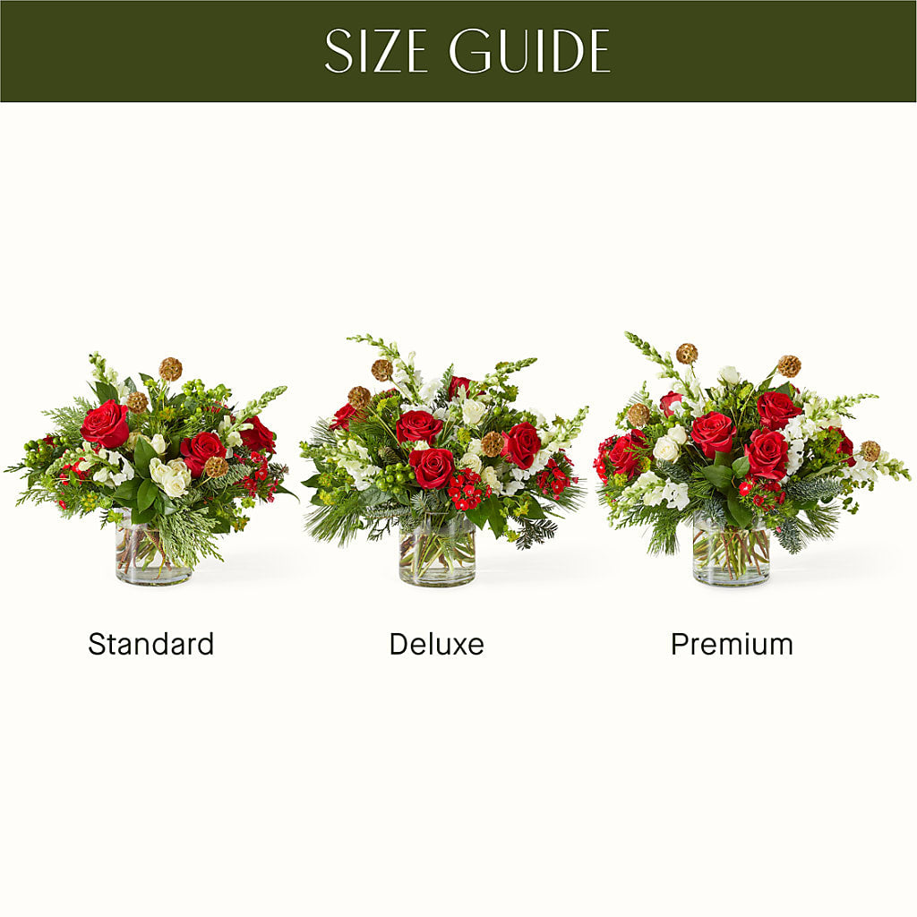 Deck the Halls Bouquet –  Double D Flower Shop, Mercedes TX