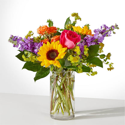 Vibrant Greetings Bouquet –  Double D Flower Shop, Mercedes TX