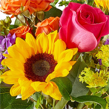 Vibrant Greetings Bouquet –  Double D Flower Shop, Mercedes TX
