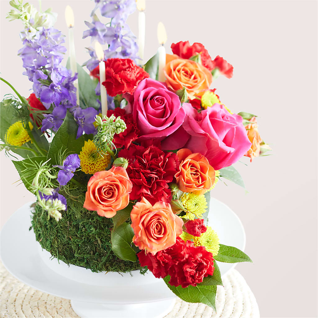 Best Year Yet Floral Cake –  Double D Flower Shop, Mercedes TX