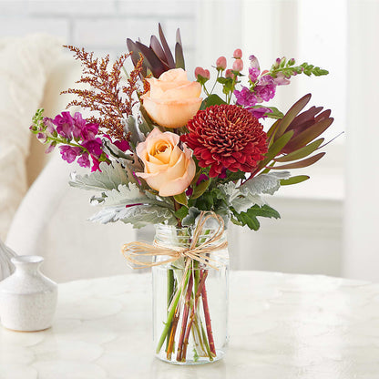Moody Hues Bouquet –  Double D Flower Shop, Mercedes TX