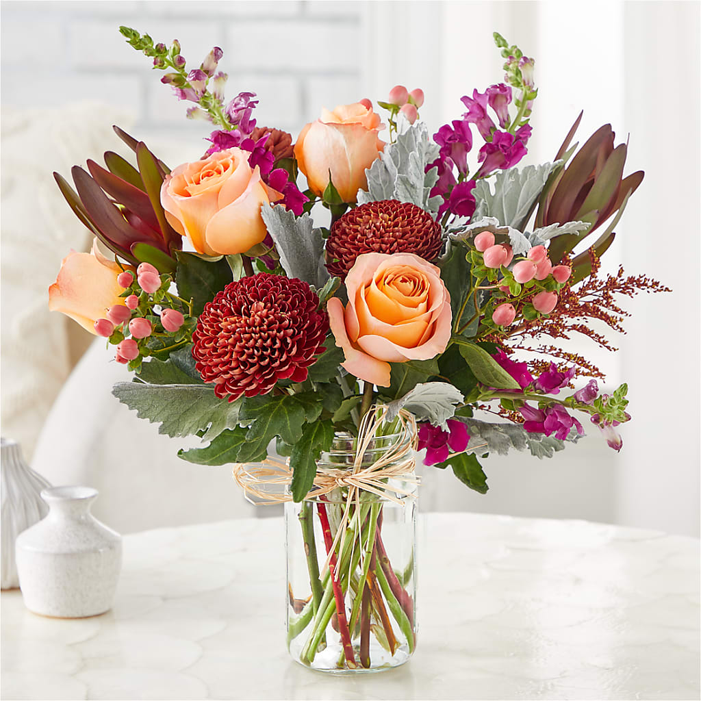 Moody Hues Bouquet –  Double D Flower Shop, Mercedes TX