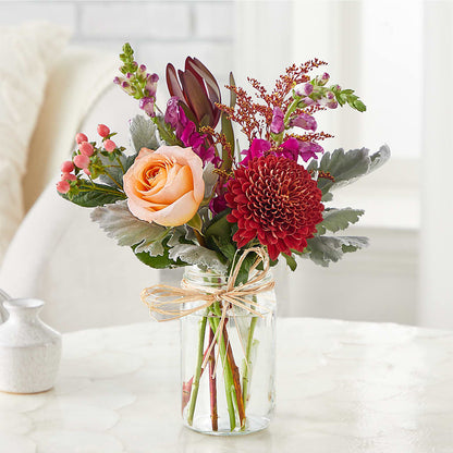 Moody Hues Bouquet –  Double D Flower Shop, Mercedes TX
