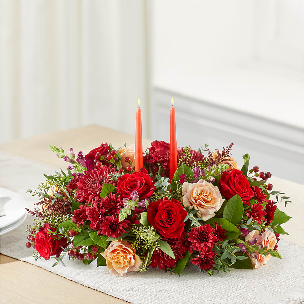 Most Thankful Centerpiece –  Double D Flower Shop, Mercedes TX