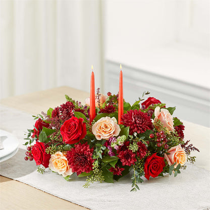 Most Thankful Centerpiece –  Double D Flower Shop, Mercedes TX
