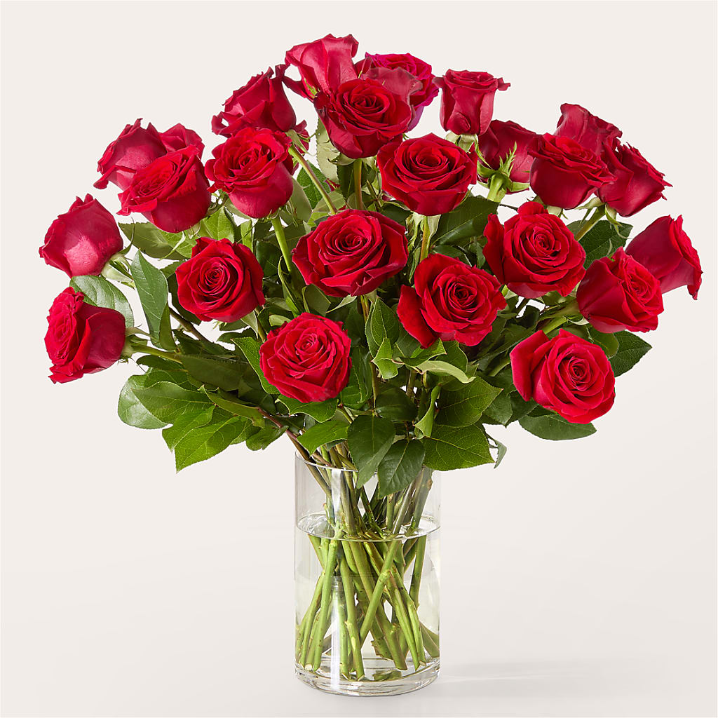 The One Red Rose Bouquet –  Double D Flower Shop, Mercedes TX