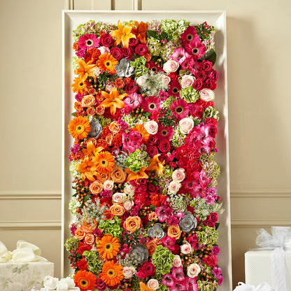 Fresh Picked Floral Wall –  Double D Flower Shop, Mercedes TX