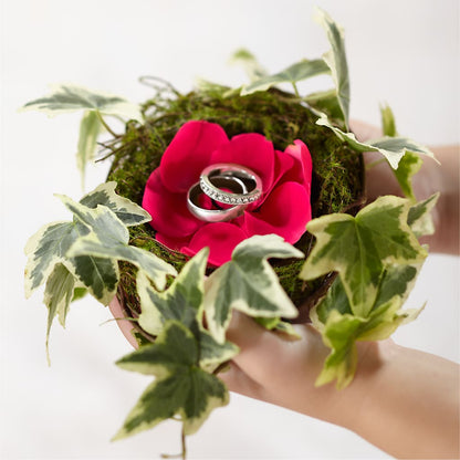 Lila Rose Ring Nest –  Double D Flower Shop, Mercedes TX
