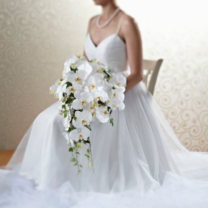Classic White Bouquet –  Double D Flower Shop, Mercedes TX