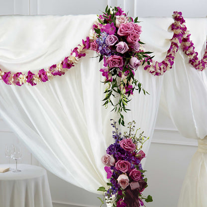 Color & Light Chuppah Decor –  Double D Flower Shop, Mercedes TX